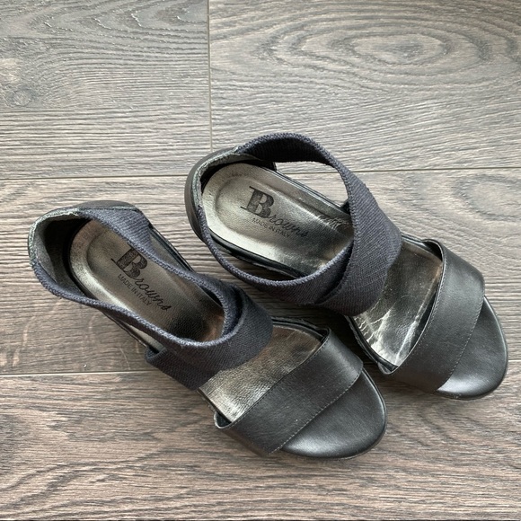 Browns - black elastic sandals - Picture 2 of 6